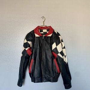 VINTAGE BURKS BAY LEATHER JACKET